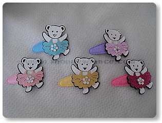 Dance Hair Clip – Bear Tutu