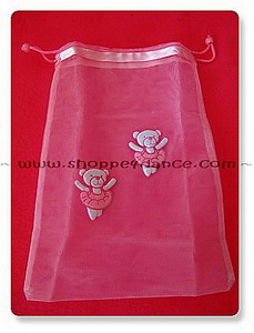 Shoes Bag – Gauze – Dancing Bear